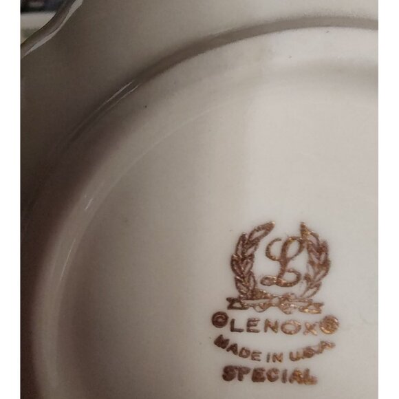 Lenox Candy/Dessert /Fruit Bowl With Gold Trim, "Special" in Back Stamp - Picture 6 of 8